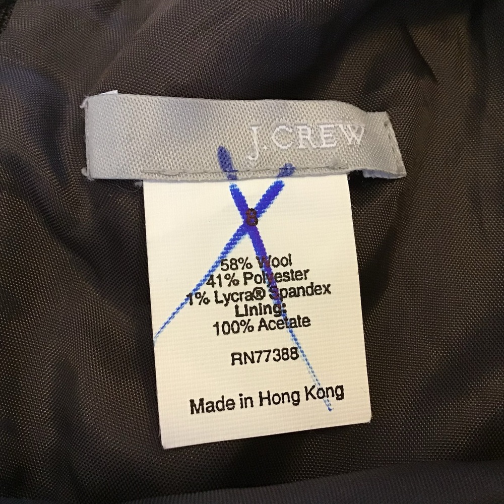 J. Crew Tan Classic Dress - Picture 6 of 8